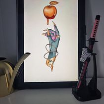 My project for course: Artistic Tattoo Design with Golden Effects in Procreate
