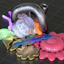 Un Jardín, Mi proyecto de: Diseño y animación 3D de objetos divertidos
