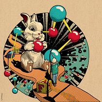 My course project: Modern illustration in retro style