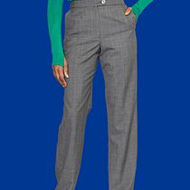 Grey Glen Plaid Tailored Trousers