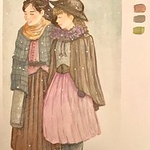 Mi proyecto del curso: Ilustración editorial de personajes en gouache