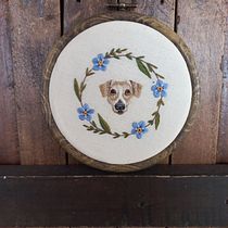 Mi proyecto del curso: Accesorios bordados: crea miniaturas de mascotas con needle painting