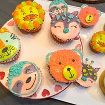 Cute animal cupcakes!