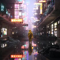 Mon projet du cours : Scènes 3D d'inspiration science-fiction sur Cinema 4D et OctaneRender
