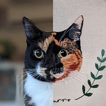 My project for course: Painting with Thread: Textile Illustration Techniques