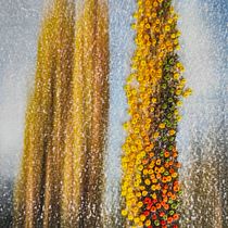 Vertical Bloom Photo Embroidery Strip