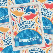 Mi proyecto final | Diseño de póster creativo: EL BIG BLUE Bandalos Chinos