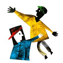 Lifted Together — Collage Illustration