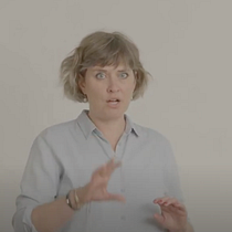 Confident Pitch Gesture Portrait