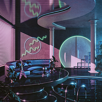 Meu projeto para o curso: Visualizações de interiores 3D: Projete espaços retrô no... Cinema 4D?
