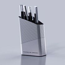 Portalápices metálico estilo minimalista