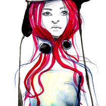 My project for course: Mixed-Media Fashion Illustration