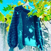 My project for course: Top-Down Knitwear: Create a Raglan Sleeve Sweater