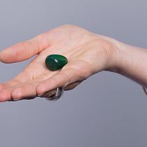Green Wax Signet Ring Model