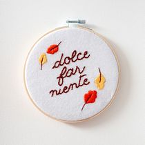 Il mio progetto del corso: Hand lettering ricamato: crea arte da indossare