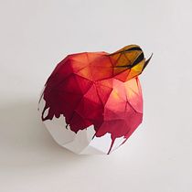 Mi proyecto del curso: Papercraft: Ilustración volumétrica hecha en papel