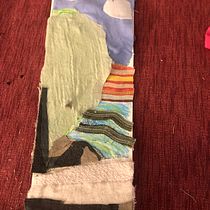 My project for course: Weaving and Upcycling: Craft Tapestries with Recycled Fabric