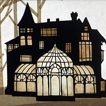 Project for Papercut Puppetry: Scherenschnitt Garden 