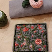 My project for course: Embroidery Techniques for Floral Patterns on Felt 