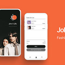 John & Jilly Fashion Store App