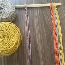 Mi proyecto del curso: Creación de piezas decorativas con hojas de macramé