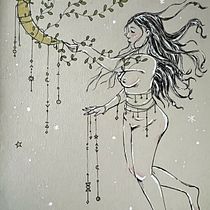 My project for course: Illustration of Dreamlike Female Characters