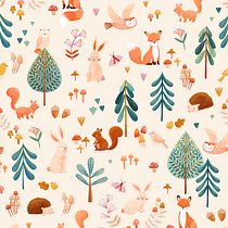 Woodland critters collection