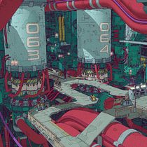 3D Toon-Style Environment Art with Arnold: Factory Reactor