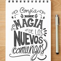 Mi proyecto del curso: Cuaderno tipográfico con lettering manual