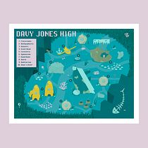 Davy Jones High: A Fantasy Gameplay Map