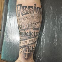 Meu projeto do curso: Lettering para tatuagem