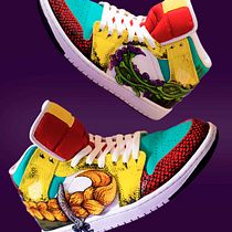 Mi proyecto del curso: Customización de sneakers con pintura y otros materiales