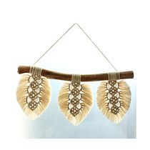 Mi proyecto del curso: Creación de piezas decorativas con hojas de macramé
