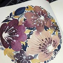 My project for course: Floral Arrangement Illustration in Watercolor