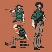 Howard Fletcher — Folclore Western Ilustrado