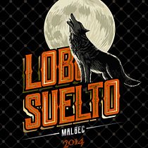 Mi proyecto del curso: Etiqueta de Vino "LOBO SUELTO"