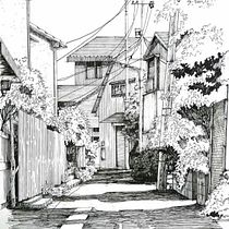 Mi proyecto del curso: Dibujo arquitectónico urbano con tinta