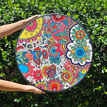 Mi proyecto del curso: Zentangle y mandalas: dibuja patrones armónicos