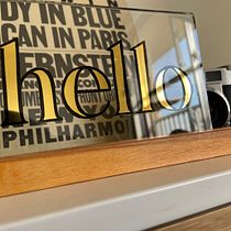Hello! My project for course: Gold Gilding on Glass