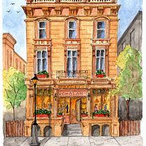 My project for course: Watercolor Urban Illustration: Portray your City