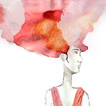 My project for course: Watercolor Fashion Illustration: Silhouette, Color and Flow