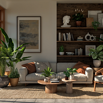 Mi proyecto del curso: Diseño de interiores con plantas desde cero-Stephanie Maldonado