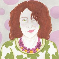 Mi proyecto del curso: Retratos pictóricos en gouache con patrón y texturas