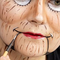 Puppet Doll Face Paint Tutorial