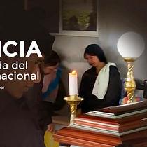 Alicia la viuda del paro nacional en Puyo