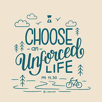 Elige una vida sin esfuerzo — Lettering