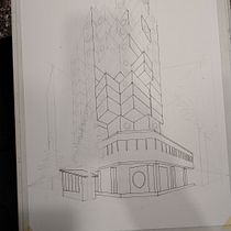 Mi proyecto del curso: Ilustración urbana con técnicas de entintado