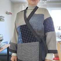 My project for course: Introduction to Japanese Sashiko Stitching