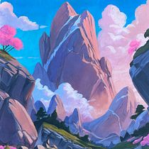 My project for course: Fantasy Acrylic Painting
