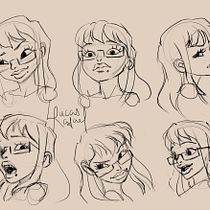 Meu projeto do curso: Sketchbook: criação de personagens baseados em pessoas reais
